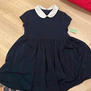 Peter Pan collar navy Ralph Lauren dress size 3
